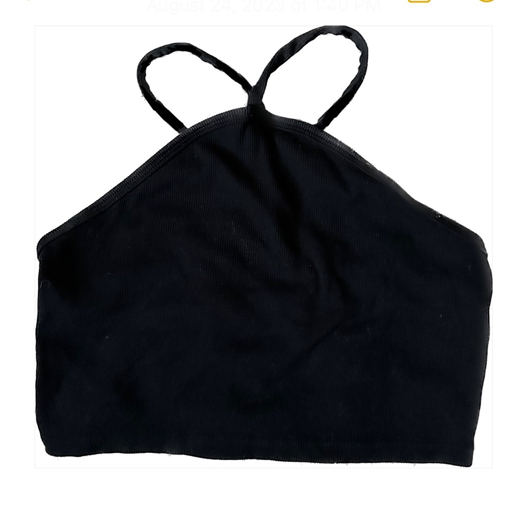 Black halter